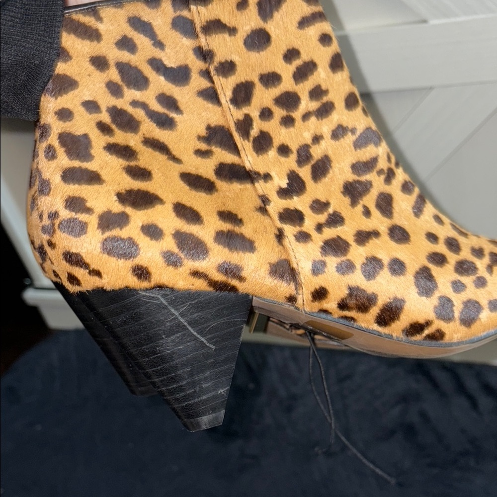 Leopard Print Ankle Boots - Picture 11 of 11